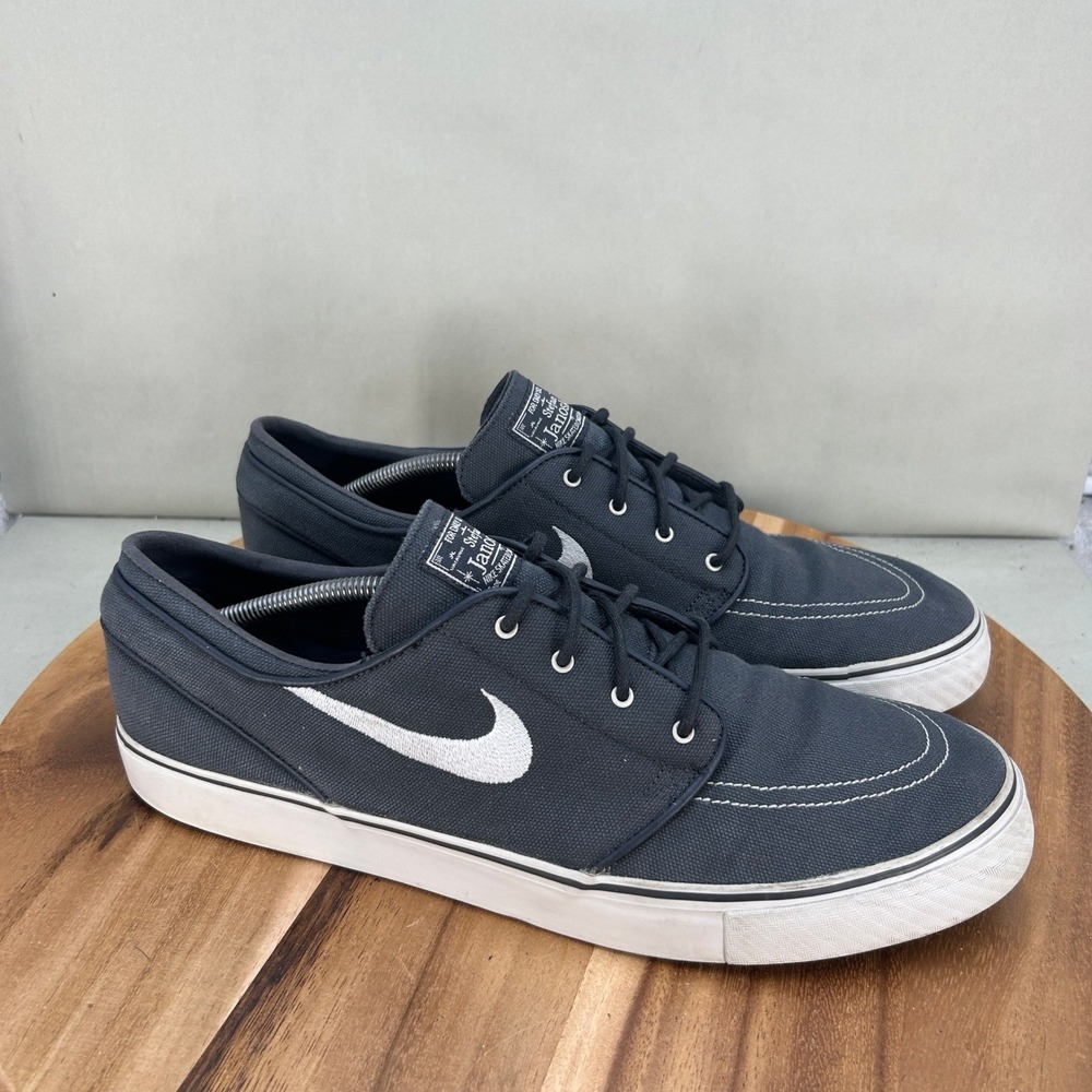 Nike SB Zoom Stefan Janoski Obsidian White Skate Shoes 333824-004 Mens 14